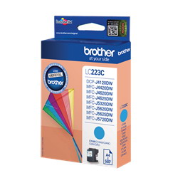 [BROLC223C] CARTUCCIA CIANO LC-223C MFC-J4420W-4620DW MFC-J532DW-5620DW MFC J5720DW