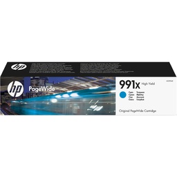 [HPM0J90AE] CARTUCCIA CIANO ORIGINALE HP 991X PageWide PRO MFP772DN-MFP777z
