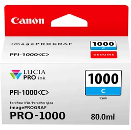 [CANPFI1000C] CARTUCCIA CIANO PER CANON PFI-1000