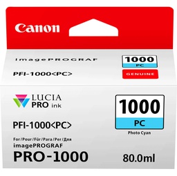 [CANPFI1000PC] CARTUCCIA CIANO PHOTO PER CANON PFI-1000