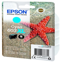 [EPST03A24010] Cartuccia di inchiostro Epson Ciano serie 603XL Stella Marina