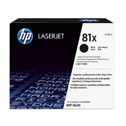 [HPCF281X] CARTUCCIA DI STAMPA HP 81X NERO ALTA CAPACITA