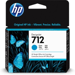 [HP3ED67A] Cartuccia Inchiostro Ciano HP Designjet 712 29-ml