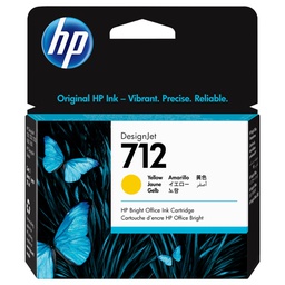 [HP3ED69A] Cartuccia Inchiostro Giallo HP Designjet 712 29-ml