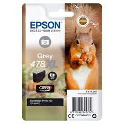 [EPST04F64010] CARTUCCIA INCHIOSTRO GRIGIO 478XL SCOIATTOLO
