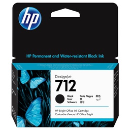 [HP3ED70A] Cartuccia Inchiostro Nero HP Designjet 712 38-ml