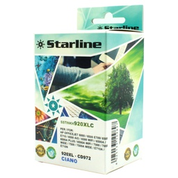 [SSTINKH920XLC] CARTUCCIA INK CIANO PER PRINT C/HP N. 920 E 920XL CON CHIP