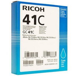 [RICRHGC41C] CARTUCCIA INK CIANO PER SG3110DN/DNW 405762