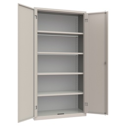 [97454] Armadio contenitore monoblocco grigio chiaro 1000x450x2000mm Armet