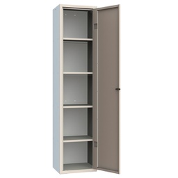 [97455] Armadio multiuso monoblocco grigio chiaro 420x330x1800mm Armet