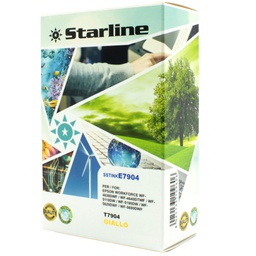 [SSTINKE7904] CARTUCCIA INK GIALLO PER PRINT C/EPSON T7904