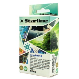 [SSTINKE071B] CARTUCCIA INK NERO PER C/EPSON T0711 T0891 STYLUS D78 STYLUS S20