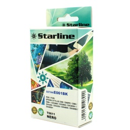 [SSTINKE061BK] CARTUCCIA INK NERO PER PRINT C/EPSON T0611