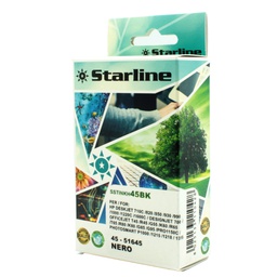 [SSTINKH45BK] CARTUCCIA INK NERO PER PRINT C/HP 45BK 42ML