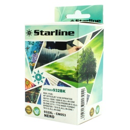 [SSTINKH932BK] CARTUCCIA INK NERO PER PRINT C/HP 932BK CON CHIP
