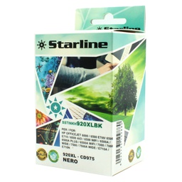 [SSTINKH920XLBK] CARTUCCIA INK NERO PER PRINT C/HP N. 920 E 920XL CON CHIP