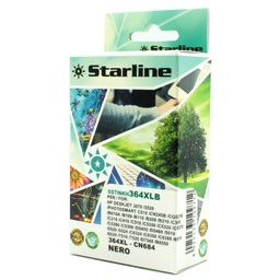 [SSTINKH364XLBK] CARTUCCIA INK NERO RIGENERATA PER HP N. 364 E 364XL