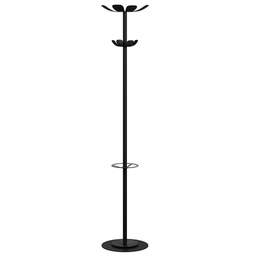 [97621] Appendiabiti a 8 posti acciaio nero EasyCloth Black Edition Paperflow