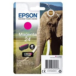 [EPST24234012] CARTUCCIA MAGENTA CLARIA PHOTO HD SERIE 24 ELEFANTE