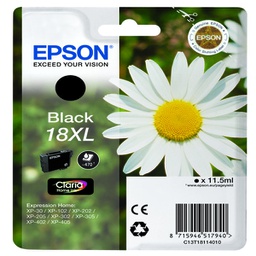[EPST18114012] CARTUCCIA NERO(A PIGMENTI EPSON CLARIA HOME SERIE 18XL/MARGHERITA IN CONF. BLIS