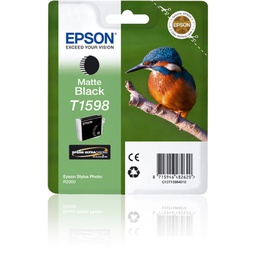 [EPST15984010] CARTUCCIA NERO MATTE EPSON ULTRACHROME HI-GLOSS SERIE MARTIN PESCATORE TAGLIA XL