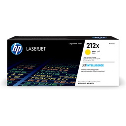 [HPW2122X] Cartuccia Toner Giallo 212X per Hp Laser Jet Enterprise M554-M555-MFP M578 Serie