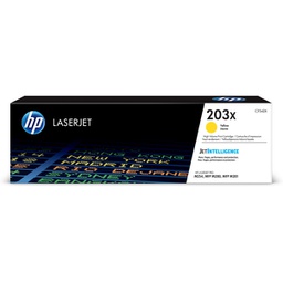 [HPCF542X] Cartuccia toner giallo originale ad alta capacitA' LaserJet HP 203X_2.500PAG