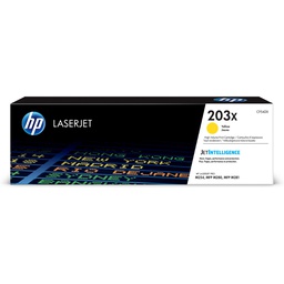 [HPCF542X] Cartuccia toner giallo originale ad alta capacitA' LaserJet HP 203X_2.500PAG