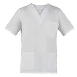 [95370] Casacca Jason a maniche corte Tg. M bianco