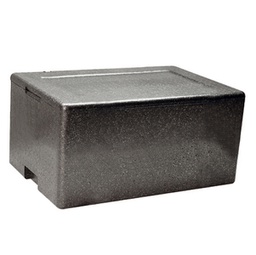 [90568] Cassa termica in polipropilene espanso per il trasporto alimenti 61x43cm H21,5cm