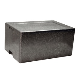 [90569] Cassa termica in polipropilene espanso per il trasporto alimenti 61x43cm H28,5cm