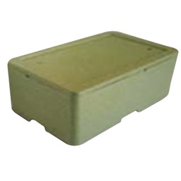 [90571] Cassa termica in polistirolo espanso per il trasporto alimenti 57,8x37,4cm H21,1