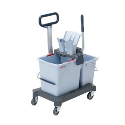 [98150] Carrello per le pulizie UltraSpeed Pro Doppio con barra Vileda