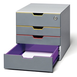 [80489] CASSETTIERA A 4 CASSETTI VARICOLOR SAFE DURABLE