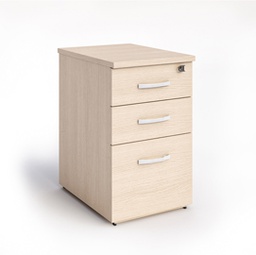 [82958] Cassettiera alta 3cass. 44x60xH73cm Rovere - AgorA' Compact