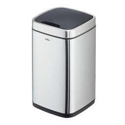 [94942] Cestino con sensore no touch 12L argento metallizzato Durable