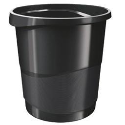 [80523] CESTINO GETTACARTE EUROPOST NERO VIVIDA 14LT ESSELTE