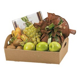 [57651] CESTO 370x265mm H100mm ONDA AVANA