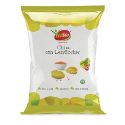 [95157] Chips con lenticchie 35gr Vivibio