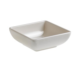[96743] Ciotolina quadrata fingerfood in melamina bianca 7,5x7,5x2,7cm Leone