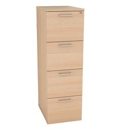 [86720] Classificatore 4 CASSETTI per cartelle sosp. H141,2cm Faggio - Filing