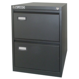 [80121] CLASSIFICATORE Kubo 2 CASSETTI per CART. SOSPESE NERO H 70cm