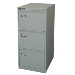 [80123] CLASSIFICATORE Kubo 3 CASSETTI per CART. SOSPESE GRIGIO H 101cm
