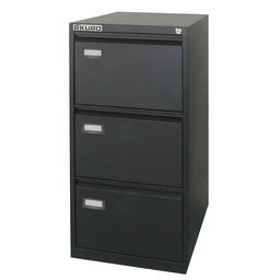 [80124] CLASSIFICATORE Kubo 3 CASSETTI per CART. SOSPESE NERO H 101cm