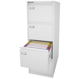 [80128] CLASSIFICATORE Kubo 4 CASSETTI per CART. SOSPESE BIANCO H 132cm