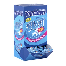 [98549] Chewing gum Vivident Fresh Blast scatola 200pz Perfetti