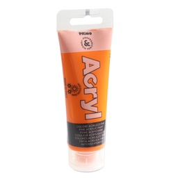 [90375] Colore Acryl fine tubo da 75ml arancione 250 Primo