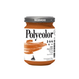 [85218] Colore vinilico Polycolor vasetto 140 ml oro pallido Maimeri
