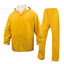[73747] ***COMPLETO IMPERMEABILE EN304 Tg. XL giallo (giacca+pantalone