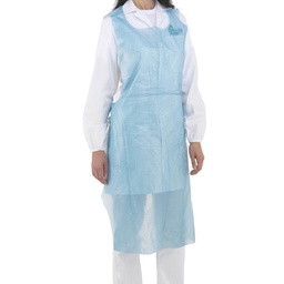 [97780] Conf. 100 grembiuli in PE blu detectabili in rotolo taglia unica